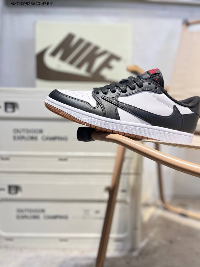 Air Jordan 1 Low Golf Sp Neutral Oliv Aj1乔丹一代高尔夫版系列低帮经典复古文化休闲运动鞋“Ts联名倒钩”Dz4137 A