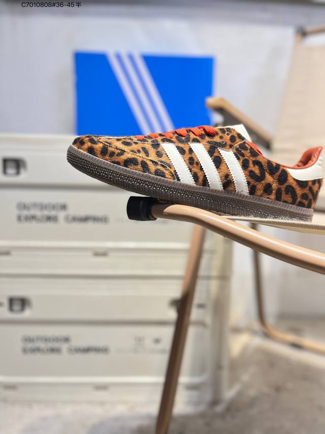 阿迪达斯三叶草Adidas Originals Samba Vegan Og”Spd“桑巴舞系列绅士德训足球风百搭低帮休闲运动板鞋Ji2734 C7010808