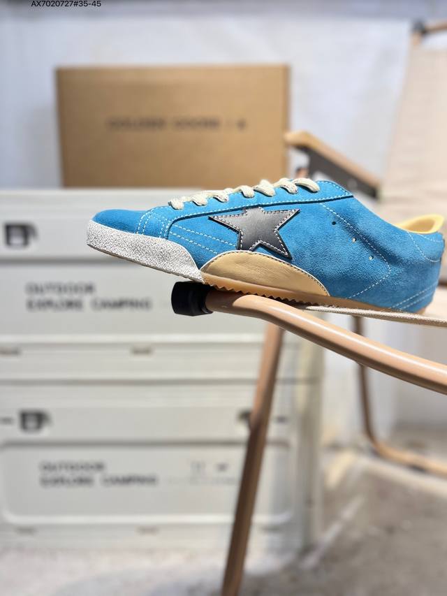 莞产纯原版 Golden Goose True Star 25S最新款 易烊千玺 萱美 王一博 朱亚文同款鞋 小红书爆款鞋 采用进口牛皮羊皮内里 舒适感爆满 G