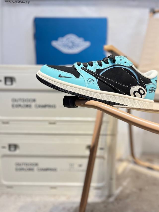 公司级头层皮乔丹Air Jordan 1 Low Aj1低帮系列篮球鞋 官方同步配色 原装级产物 #拒绝公底 立体鞋型 细节完美 高清洁度Dd7866 Aw77