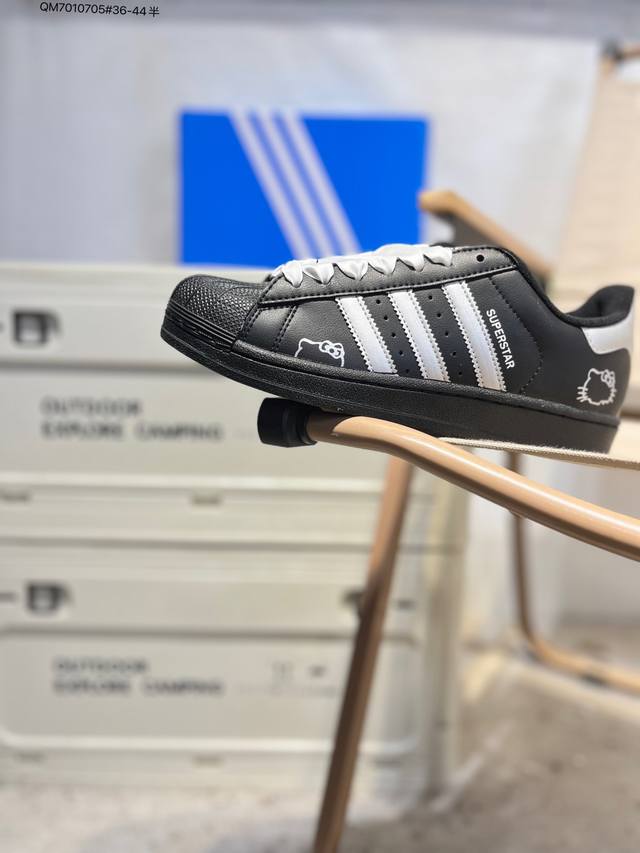 全新配色# 阿迪达斯Adidas三叶草 Adidas Wb Jabbar Originals Superstar 贝壳头系列低帮经典百搭休闲运动Eg4959 Q