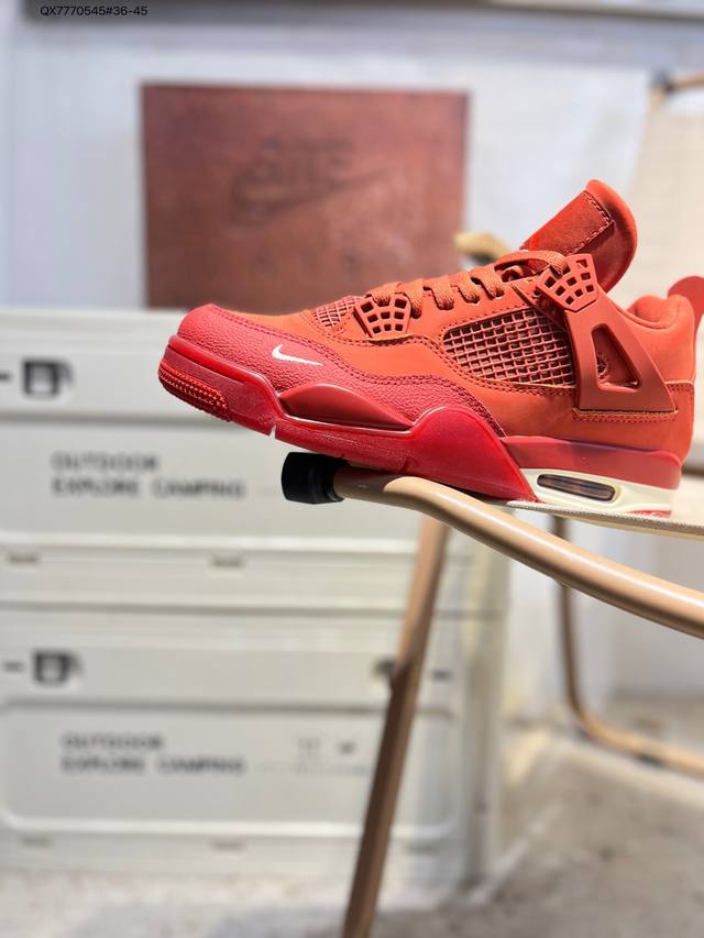 Air Jordan 4 Retro Black Military Blue 迈克尔 乔丹Aj4代中帮复古休闲运动文化篮球鞋Hf4340 Qx7770545#3