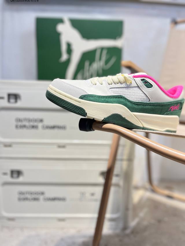 Who Decides War X Nike Jordan Flight Court Ate 搭防滑耐磨 低帮 耐克复古篮球鞋 货号:Fz9854 Qw7320