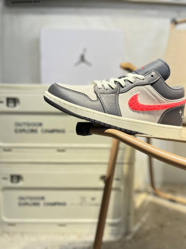 公司级头层皮乔丹Air Jordan 1 Low Aj1低帮系列篮球鞋 官方同步配色 原装级产物 #拒绝公底 立体鞋型 细节完美 高清洁度Im6565 Qa74