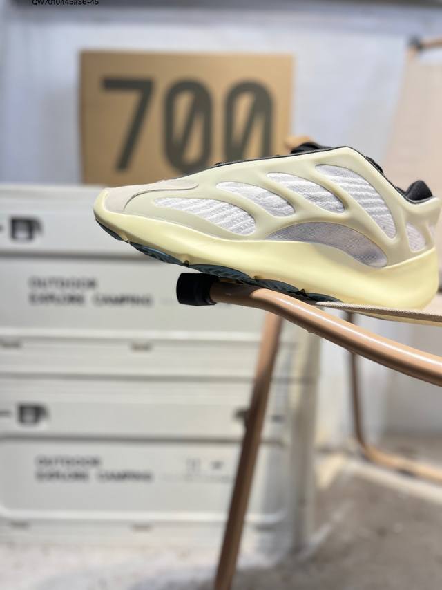阿迪达斯Adidas Yeezy 700 V3 侃爷椰子700 V3 异形跑鞋G54850 Qw7010445#36-45