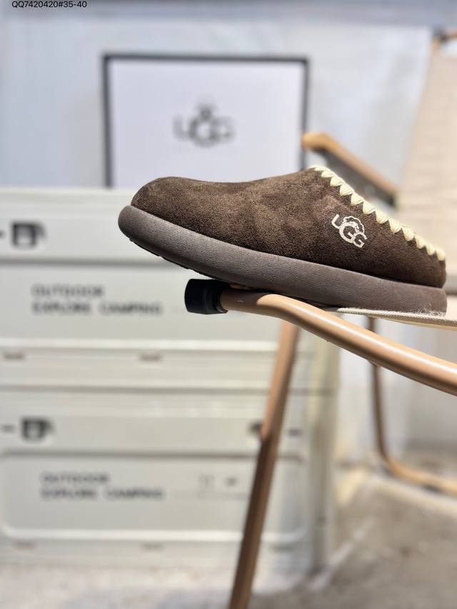 Ugg 雪地靴 防水麂绒皮革鞋面 美国轻奢品牌Ugg W Neuel尼瓦尔系列秋冬新款防污系列休闲保暖20251024 Qq7420420#35-40