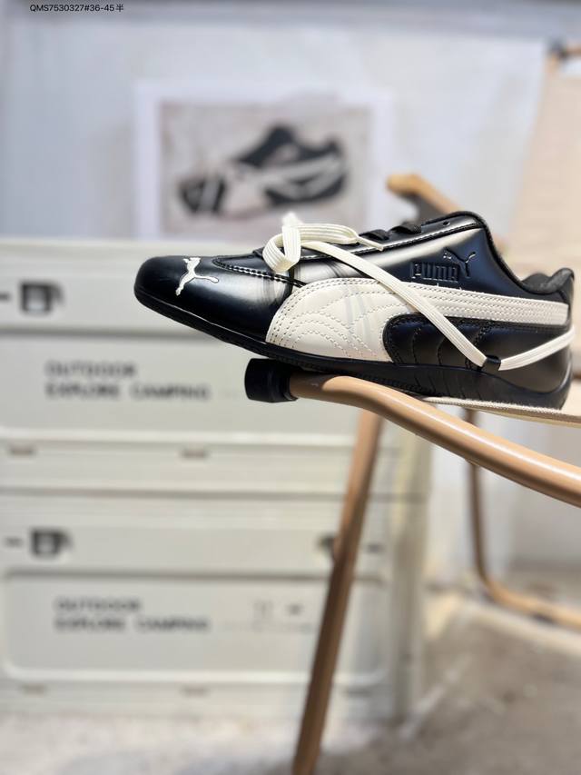 Rose X puma彪马 Speedcat 系列 联名款 赛车 德训双鞋带 绑带休闲运动低帮板鞋 以趣味十足又前卫复古的设计引领潮流 将赛道精神融入街头时尚