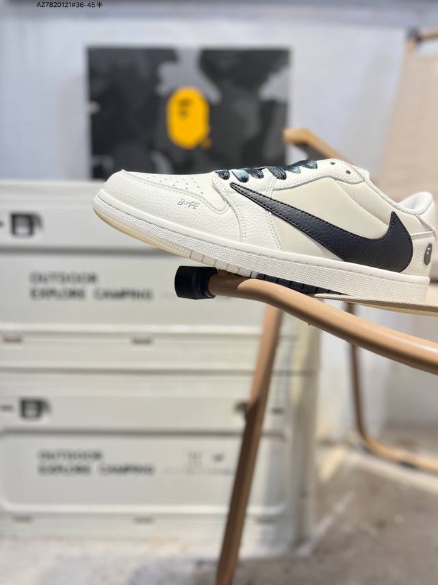 公司级头层皮乔丹Air Jordan 1 Low Aj1低帮系列篮球鞋 官方同步配色 原装级产物 #拒绝公底 立体鞋型 细节完美 高清洁度Dm7866 Az78