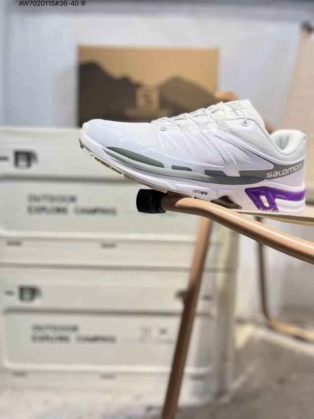 顶级纯原 Salomon萨洛蒙 Xt-Wings 2 Advanced 户外舒适百搭 网布织物减震防滑耐磨透气 低帮跑步鞋 Xt-Wings 2采用了萨洛蒙独有