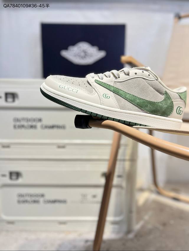 公司级头层皮乔丹Air Jordan 1 Low Aj1低帮系列篮球鞋 官方同步配色 原装级产物 #拒绝公底 立体鞋型 细节完美 高清洁度Xs2025 Qa78