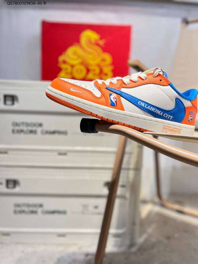 公司级头层皮乔丹Air Jordan 1 Low Aj1低帮系列篮球鞋 官方同步配色 原装级产物 #拒绝公底 立体鞋型 细节完美 高清洁度Dc9207 Qs78