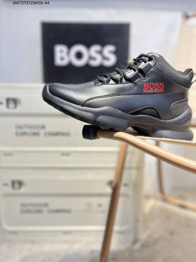 Boss 雨果博斯 钢印版本新款德国高端品牌专柜同步新款、以奢华高端设计出货 鞋面采用原版进口哪怕纳帕小牛皮配滴胶而成 原版 舒适版型Cn8608 Am7373