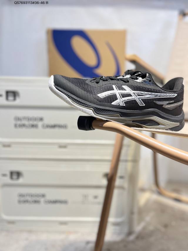 Asics Netborner Ballistic Ff 4亚瑟士 platinum低帮专业有氧超轻便运动跑步鞋 全新原装数据开发 符合人体工程学 一体式双层编