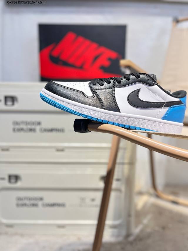 公司级头层皮乔丹Air Jordan 1 Low Aj1低帮系列篮球鞋 官方同步配色 原装级产物 #拒绝公底 立体鞋型 细节完美 高清洁度Cz0790 Qx70