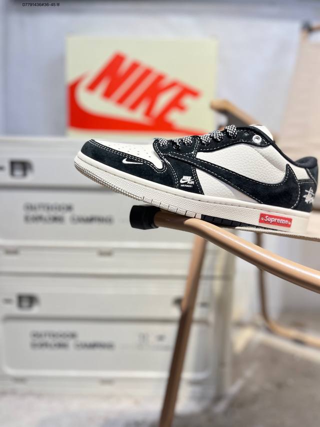 福利特价公司级头层皮乔丹Air Jordan 1 Low Aj1低帮系列篮球鞋 官方同步配色 原装级产物 #拒绝公底 立体鞋型 细节完美 高清洁度Sj2068