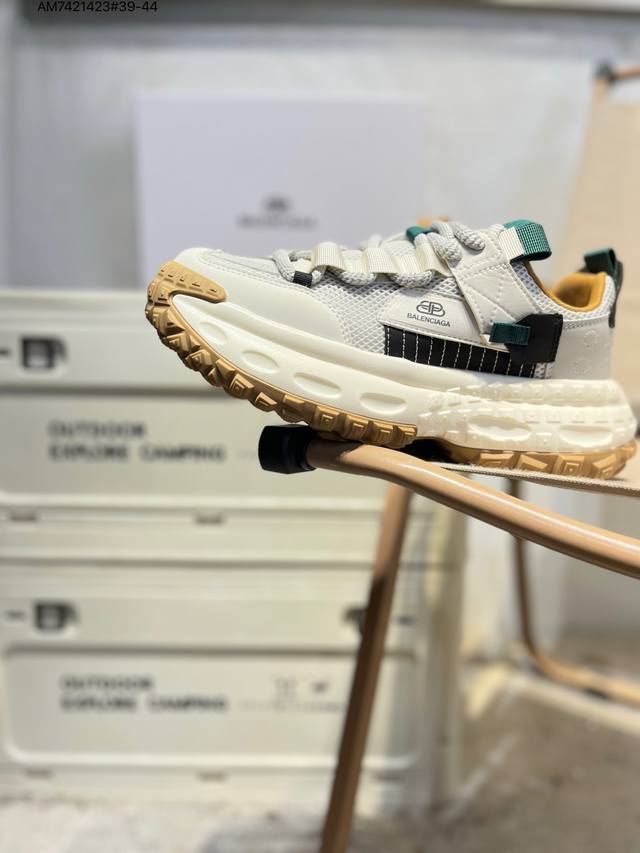 巴黎世家Balenciaga Sneaker Rose pink Black 运动休闲鞋系列20251113 Am7421423#39-44