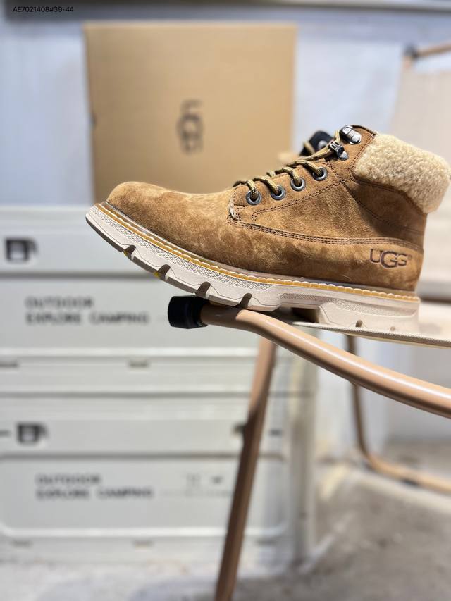 Ugg 雪地靴 防水麂绒皮革鞋面 美国轻奢品牌Ugg W Neuel尼瓦尔系列秋冬新款防污系列休闲保暖U5867M Ae7021408#39-44