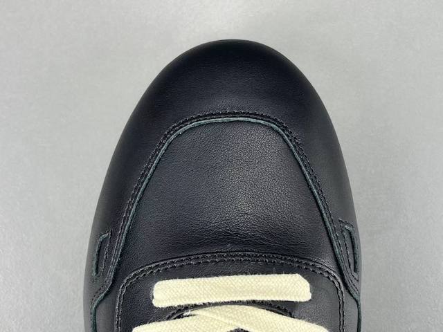 渠道优势 ！ God版 Ro Rick Owens Ro Runner系列 牛皮 圆头系带 薄底鞋 低帮 生活休闲鞋 男款 尺码39 40 41 42 43 4