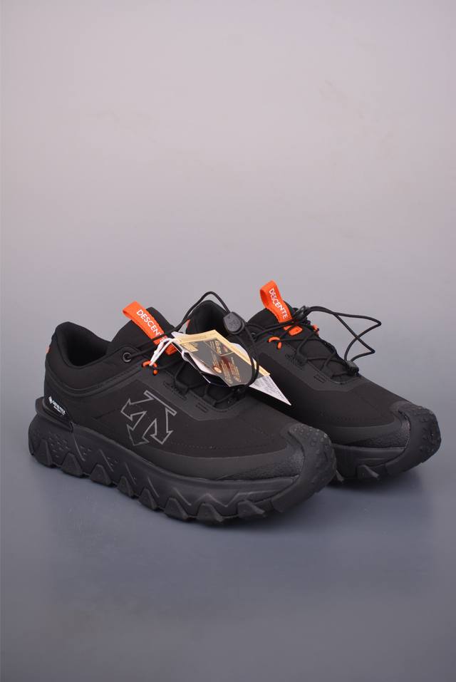 可隆 Kolon Sport Skyier 舒适柔软 防水撑轻回弹 低帮徒步鞋 男款黑色 长距离越野徒步户外运动跑鞋 目前市场顶级版本 所有细节都完美对应原版