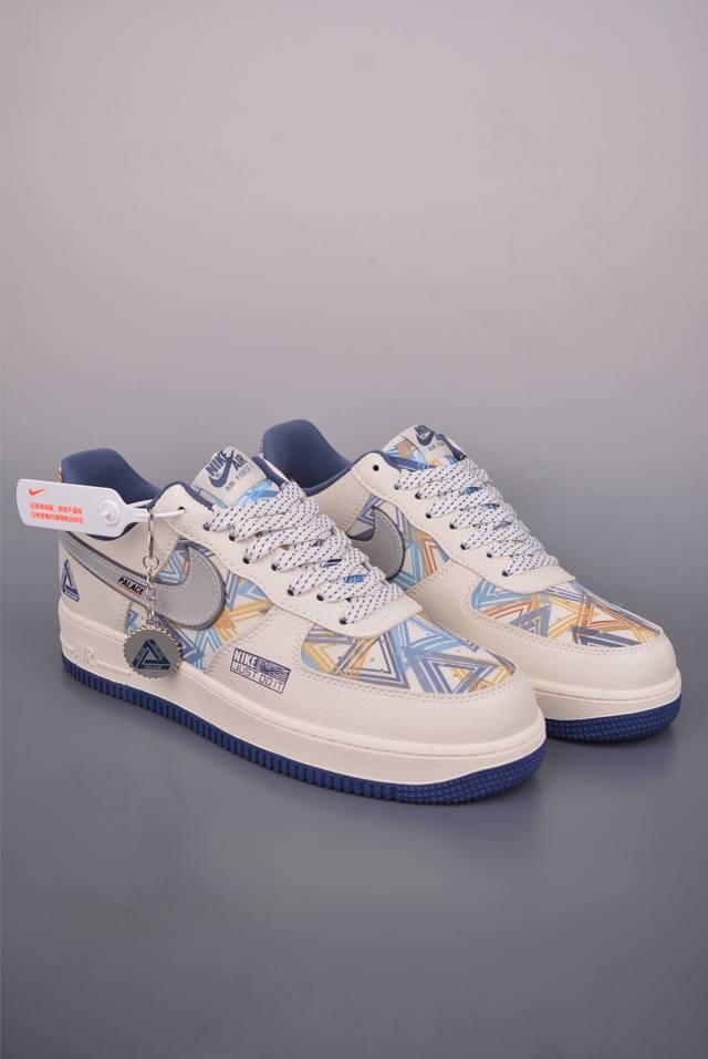 Air Force 1 Low palace联名 原楦头原纸板 打造纯正空军版型 专注外贸渠道 全掌内置蜂窝气垫 原盒配件 原厂中底钢印、拉帮完美 官方货号: