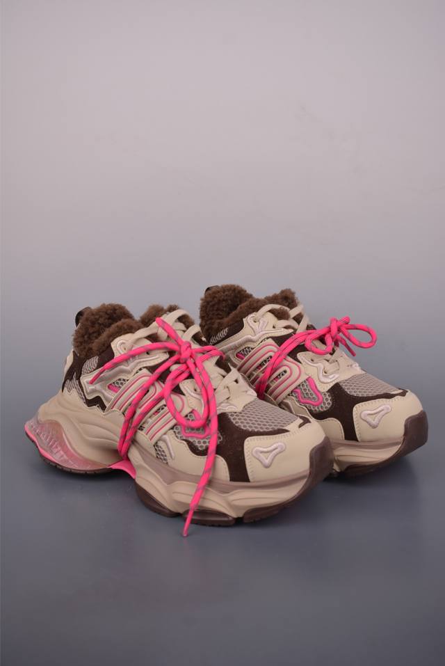 Gg-Cc Gg-Cc Chunky Low 厚底增高运动老爹鞋 广东大厂出品 夏季透气网面老爹鞋系列 时髦Look轻松定格 不费力展现率性氛围 酷帅机能风不规