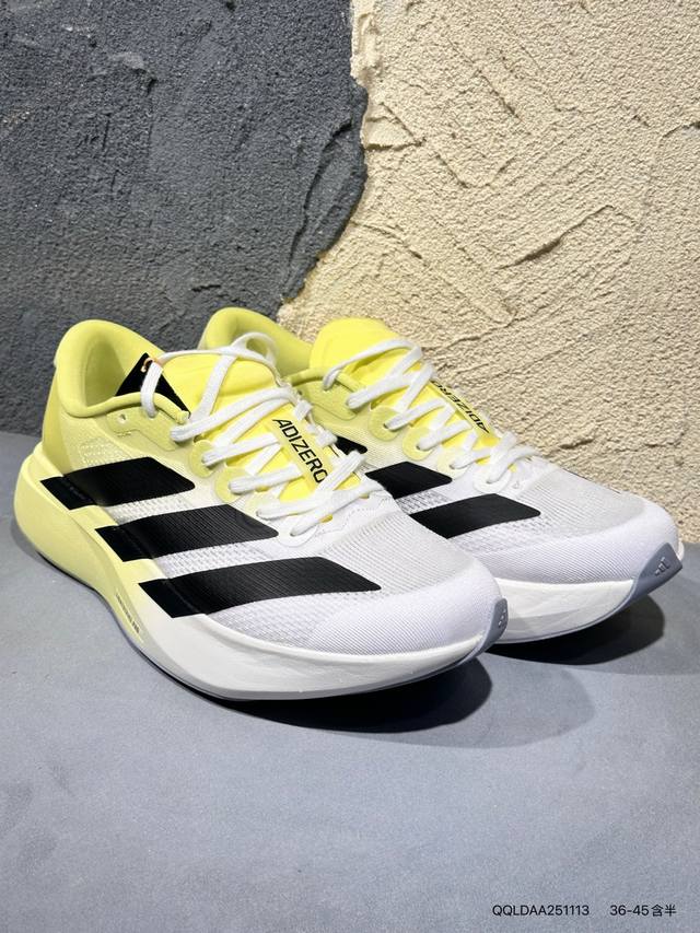 Adidas Adizero Evo Sl 舒适百搭防滑耐磨 低帮跑步鞋 男女款 Jh6209 Qqldaa251113