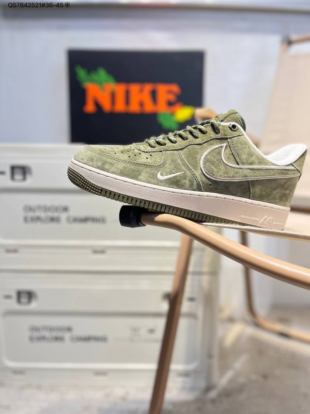 Nk Air Force 1'07 Low 空军一号低帮休闲板鞋 #定制皮料 原楦原纸板 纯正空军版型 高清洁度 内置全掌气垫Dy9867 Qs7842521#