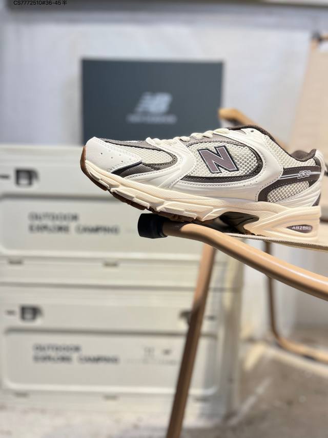 新百伦 Nb530 New Balance 530 复跑古鞋Nb530这鞋双确实是Nb家经复典古款式之一，以全科新技诠释，成打功造530鞋款。鞋面保在持530基