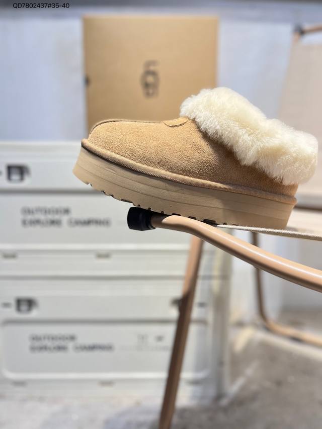 Ugg 雪地靴 防水麂绒皮革鞋面 美国轻奢品牌Ugg W Neuel尼瓦尔系列秋冬新款防污系列休闲保暖1134810 Qd7802437#35-40