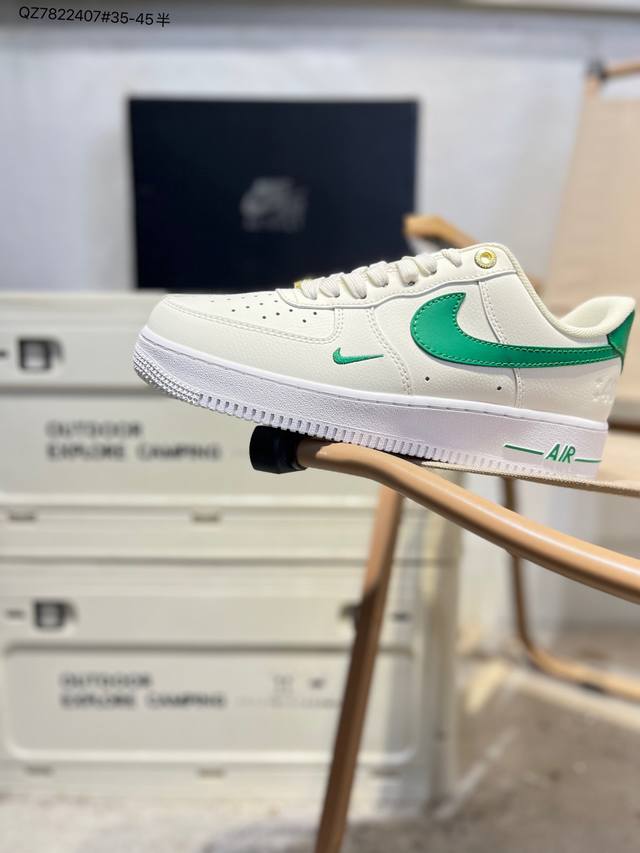 Nk Air Force 1'07 Low 空军一号低帮休闲板鞋 #定制皮料 原楦原纸板 纯正空军版型 高清洁度 内置全掌气垫Dq7658 Qz7822407#