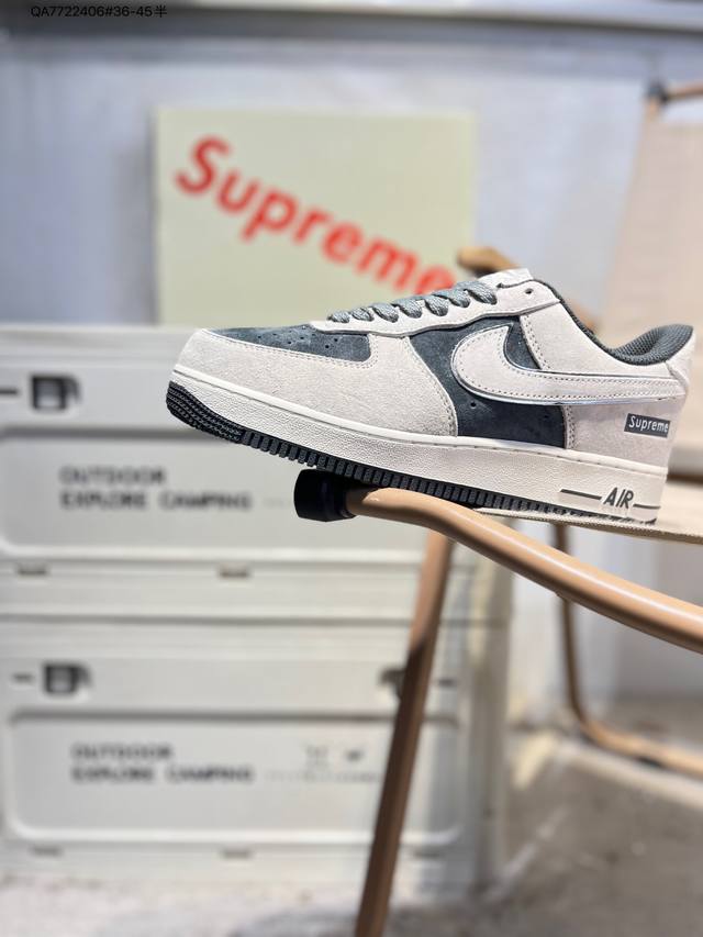 Nk Air Force 1'07 Low 空军一号低帮休闲板鞋 #定制皮料 原楦原纸板 纯正空军版型 高清洁度 内置全掌气垫Dq5079 Qa7722406#