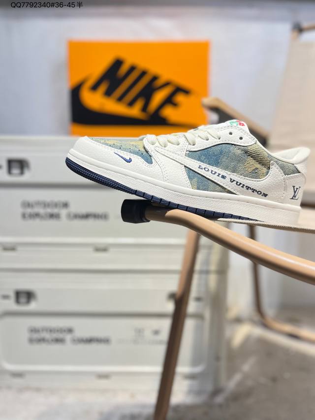 福利特价 公司级头层皮乔丹Air Jordan 1 Low Aj1低帮系列篮球鞋 官方同步配色 原装级产物 #拒绝公底 立体鞋型 细节完美 高清洁度Ld2028