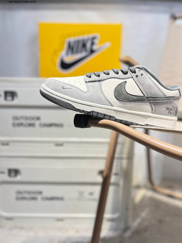 北面 X Nike Sb Dunk Low 大厂出品 极力推荐 新配色 原装头层材料 独家版型蒸餾加工 帶來的是更好的视觉和脚感体验 大厂纯原品质出货 清洁度