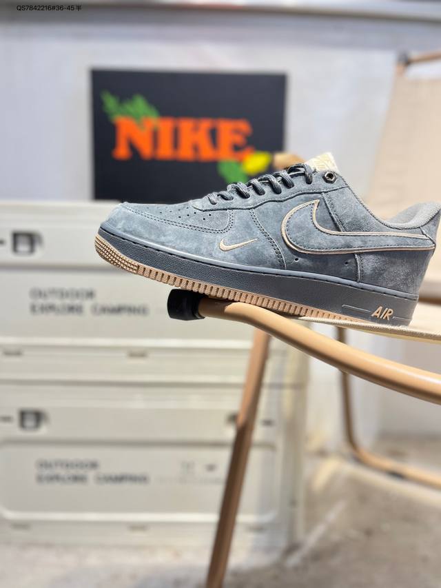 Nk Air Force 1'07 Low 空军一号低帮休闲板鞋 #定制皮料 原楦原纸板 纯正空军版型 高清洁度 内置全掌气垫Dy9867 Qs7842216#