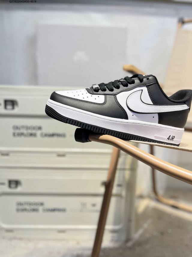 Nk Air Force 1'07 Low 空军一号低帮休闲板鞋 #定制皮料 原楦原纸板 纯正空军版型 高清洁度 内置全掌气垫Dv0788 Qz7822042#