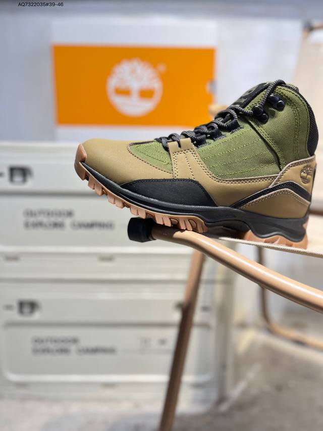 Timberland添柏岚 天伯伦 户外休闲系列 广东大厂出品 全新工艺升级 原盒原包装 面料采用意大利质量考究耐穿 型男必备专治不帅Aq7322035#39-