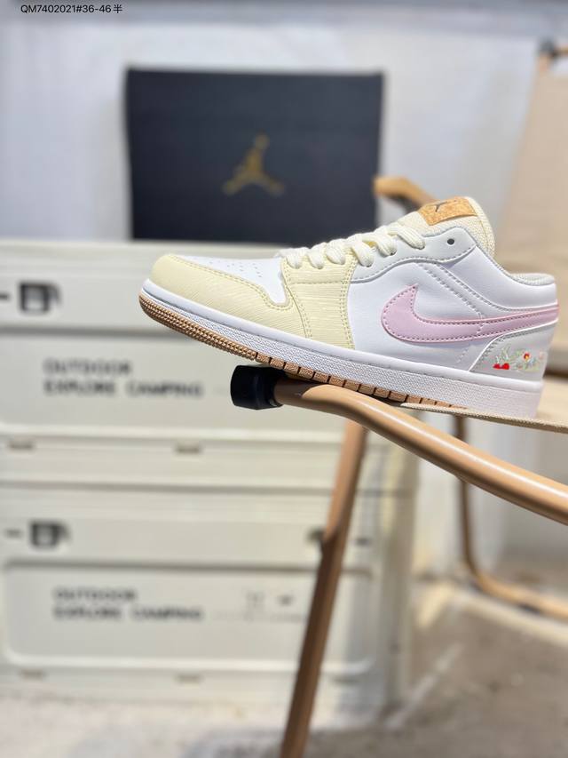 乔丹Air Jordan 1 Low Aj1低帮系列篮球鞋 官方同步配色Ib8861 Qm740 #36-46半