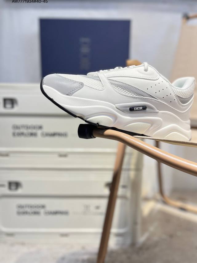 迪奥经典款B22系列 广东纯原大厂出品 网面休闲运动鞋老爹鞋 原版购入开发做货 国外超火的D家运动老爹鞋 东莞原厂市场最高品质 原版爆拆完美复刻 大底独家花费2