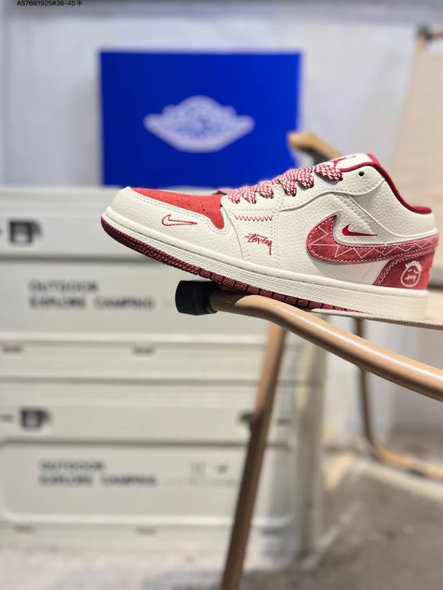 公司级头层皮乔丹Air Jordan 1 Low Aj1低帮系列篮球鞋 官方同步配色 原装级产物 #拒绝公底 立体鞋型 细节完美 高清洁度Lr8888 As76