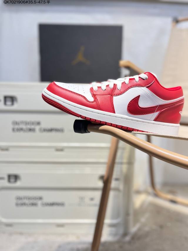 公司级头层皮乔丹Air Jordan 1 Low Aj1低帮系列篮球鞋 官方同步配色 原装级产物 #拒绝公底 立体鞋型 细节完美 高清洁度553558 Qx70