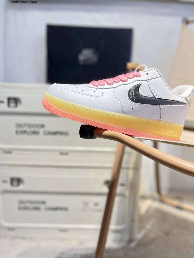 福利特价Nk Air Force 1'07 Low 空军一号低帮休闲板鞋 #定制皮料 原楦原纸板 纯正空军版型 高清洁度 内置全掌气垫Fz5741 E70118