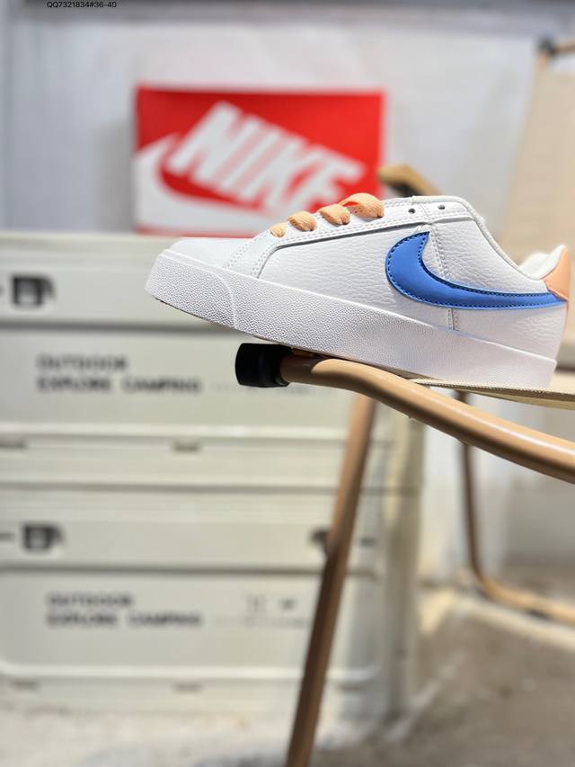 耐克Nike Court Royale Ac 运动鞋低帮小白鞋轻便休闲鞋板鞋 货号：Ao2810 Qq7321834#36-40