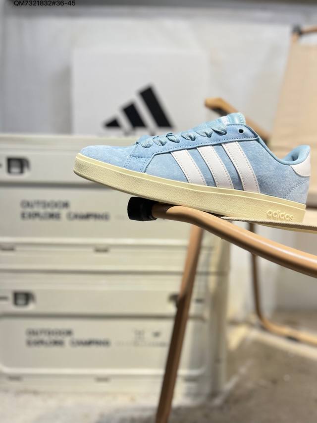 阿迪达斯 Adidas Grand Court Base 00S 情侣休闲小面包经典板鞋Jq3598 Qm7321832#36-45