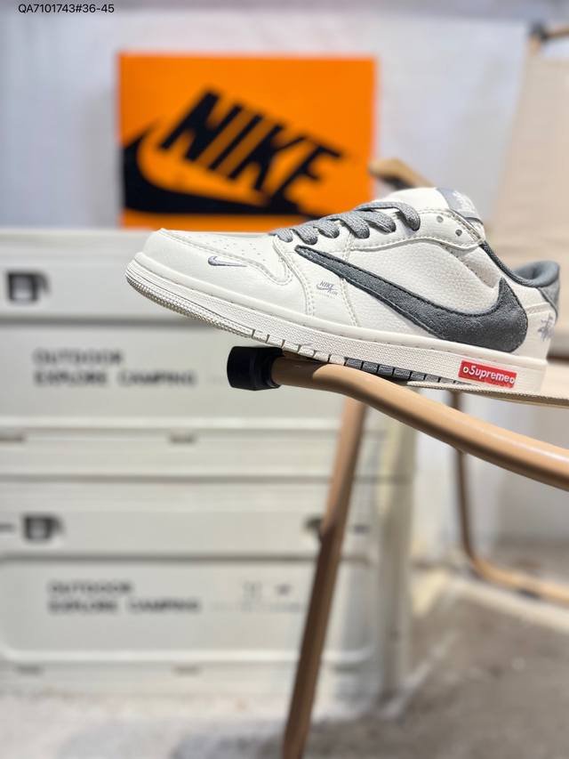 乔丹Air Jordan 1 Low Aj1低帮系列篮球鞋 官方同步配色 原装级产物 #拒绝公底 立体鞋型 细节完美 高清洁度Sj2068 Qa7101743#