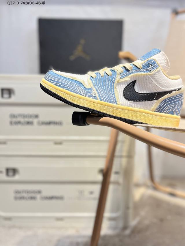 乔丹Air Jordan 1 Low Aj1低帮系列篮球鞋 官方同步配色 原装级产物 #拒绝公底 立体鞋型 细节完美 高清洁度Fn7670 Qz7101742#