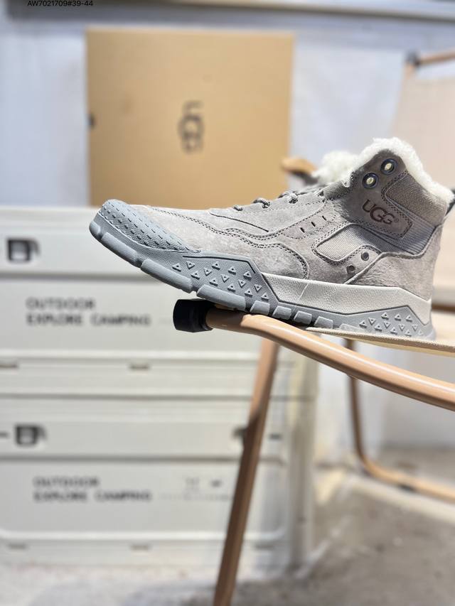 Ugg 雪地靴 防水麂绒皮革鞋面 美国轻奢品牌Ugg W Neuel尼瓦尔系列秋冬新款防污系列休闲保暖U6136 Aw7021709#39-44