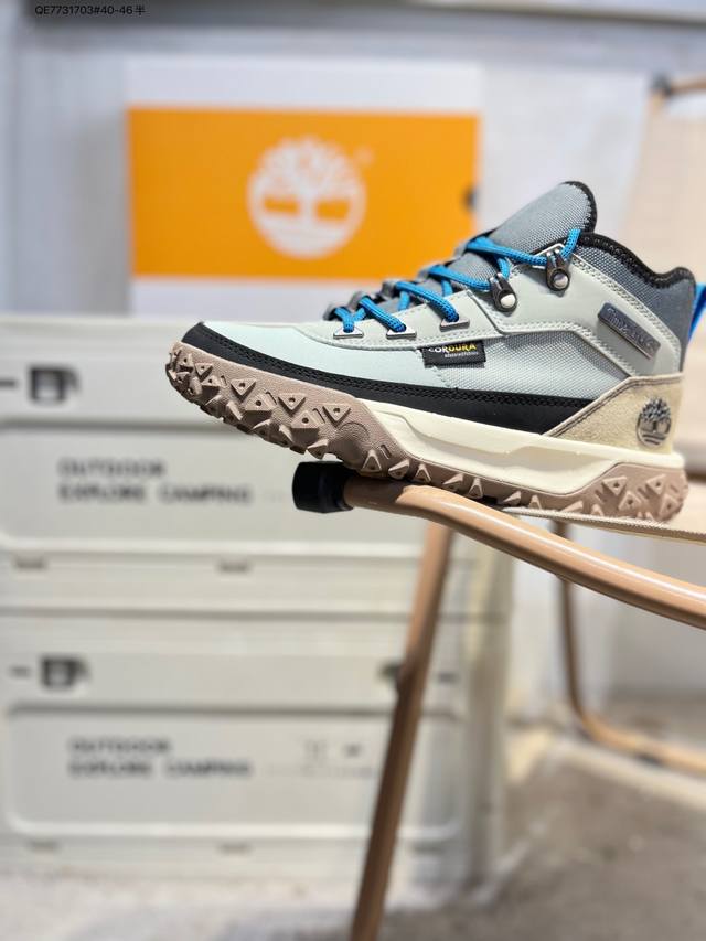 Timberland添柏岚 天伯伦 户外休闲系列 广东大厂出品 全新工艺升级 原盒原包装 面料采用意大利质量考究耐穿 型男必备专治不帅Qe7731703#40-