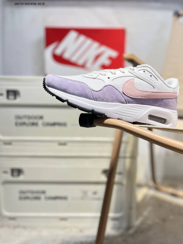 Nike Air Max Sc 耐克 气垫系列经典复古百搭休闲运动气垫慢跑鞋 原楦原纸版开发版型 全新开发正确3层组合超轻Eva泡绵中底 Air缓震气垫 耐磨橡