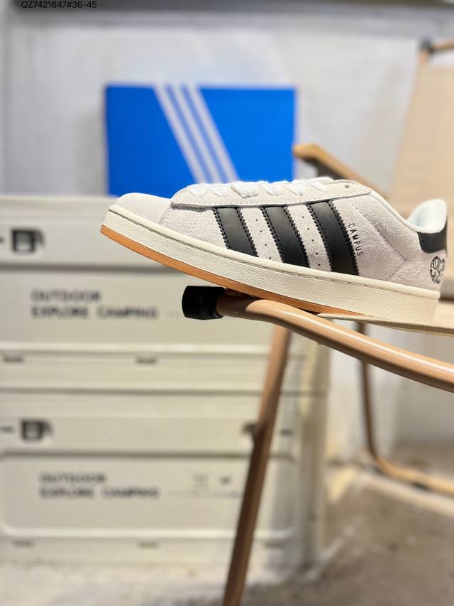 阿迪达斯Adidas Originals Campus 00S Tko学院系列 面包风经典复古低帮百搭休闲运动板鞋20251115 Qz7421647#36-4