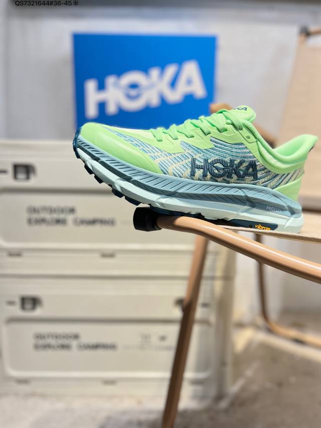 Hoka One One男女运动鞋，Mafate Speed 4 系列 飞速马法特4 减震回弹透气越野跑鞋。Mafatespeed 4 是需要舒适性和多功能性的
